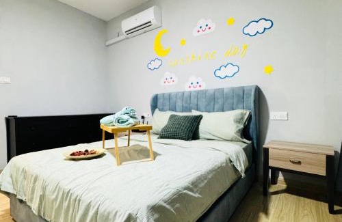 Gelang Patah Apartamento | Cozy 2B1R 6pax Condo Forest City 3A-1609