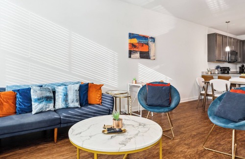 Moseley Apartamento | Cozy 2BR/2BA Apartment near Military Bases