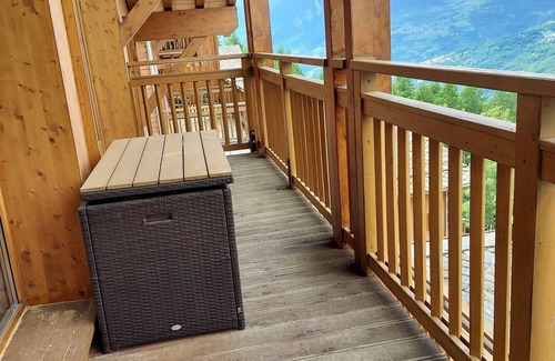 Bellentre Apartamento | Acogedor apartamento de 3 piezas con piscina y parking en La Plagne