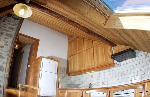 Saint-Chaffrey Apartamento | Amplio apartamento 6-7 personas con piscina, chimenea y cerca de pistas