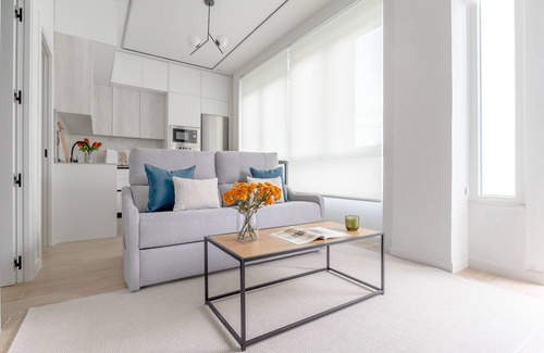 Área de negocios Four Towers Apartamento | Acogedor y elegante apartamento en la Castellana