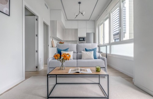 Área de negocios Four Towers Apartamento | Acogedor y elegante apartamento en la Castellana