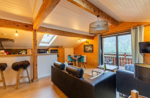 Saint-Jean-de-Sixt Apartamento | Cozy apartment in the village center