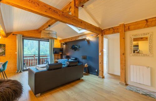 Saint-Jean-de-Sixt Apartamento | Cozy apartment in the village center