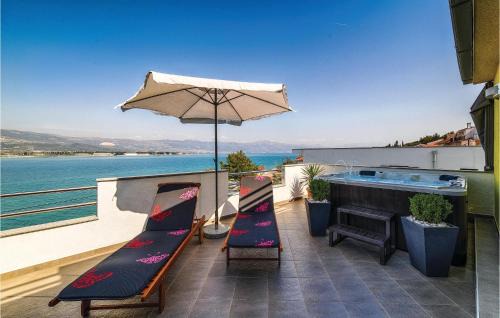 Municipality of Trogir Apartamento | Cozy Apartment In Trogir With Sauna