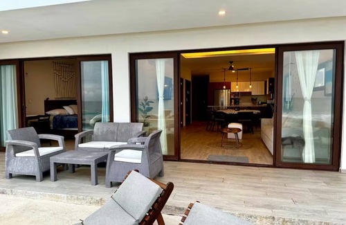 Cancún Condominio | Cozy apartment w/3bedrooms Oceanfront WiFi
