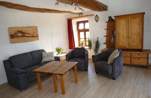 Borgholzhausen Apartamento | Acogedor apartamento con entrada independiente y amplio balcón.
