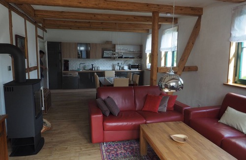 Ilsenburg Apartamento | Acogedor apartamento con chimenea.