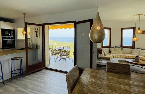 Calella de Palafrugell Apartamento | Acogedor apartamento con una vista impresionante en Calella de Palafrugell