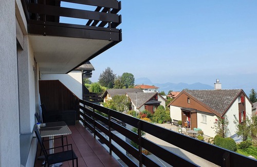 Emmetten Apartamento | Acogedor apartamento familiar para hasta 6 personas con vistas panorámicas