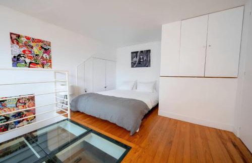 Butte-aux-Cailles Apartamento | Cozy Artist Loft