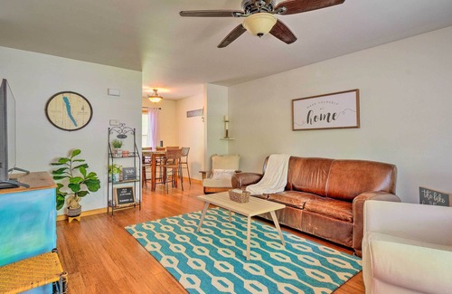 Auburn Cabaña | Cozy Auburn Retreat w/ Hot Tub - Walk to Lake
