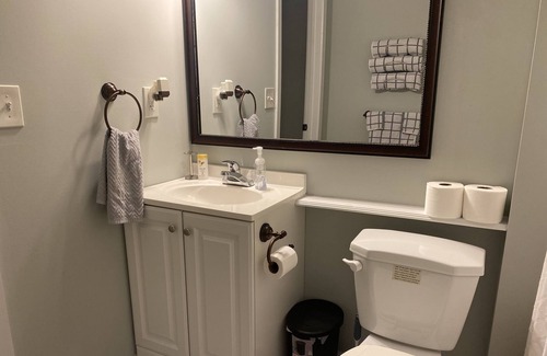 Lynchburg Apartamento | Cozy Basement Apartment- Quiet Neighborhood- Centrally located