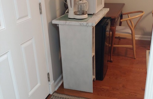 Lawrenceville Casa | Cozy bedroom with private bathroom, and separate, direct access entrance.