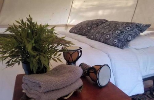 Pauma Valley Cabina | Cozy Bell Tent in Palomar Mountains