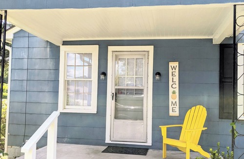 Hartsville Cabaña | Cozy Blue Cottage 2BR/1BA