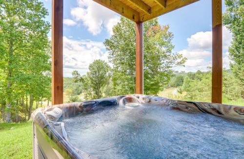 Blairsville Casa | Cozy Blue Ridge Cabin Game Room and Mountain Views