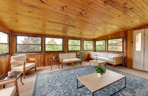 Brookville Casa | Cozy Brookville Home with Fire Pit and Deck!