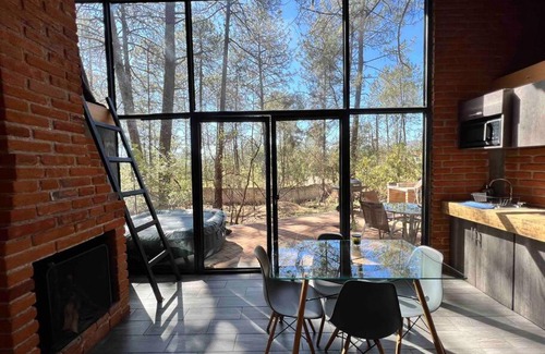 Huasca de Ocampo Casa | Cozy cabin con jacuzzi Huasca Retreats
