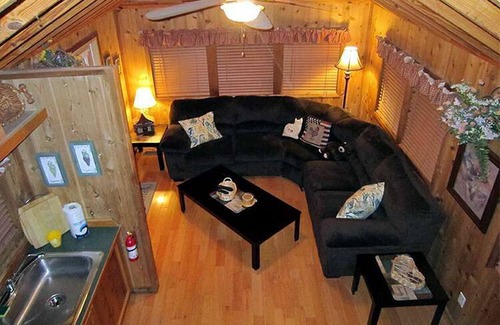 Lake Panasoffkee Cabina | Cozy Cabin in riverfront resort
