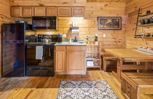 Bryson City Cabina | Cozy cabin minutes from downtown Bryson City/Tail of the Dragon. Pet-Friendly!