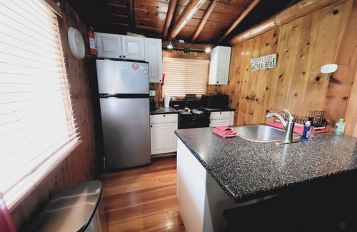 Gaylord Cabina | Cozy Cabin near Otsego Lake, golfing, and north woods activities. Dog friendly