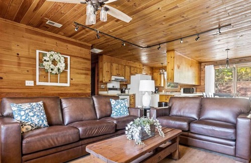 South Carolina Lakes & Blackwater Rivers Cabina | Cozy Cabin on Chateau | Waterfront | Sleeps 12