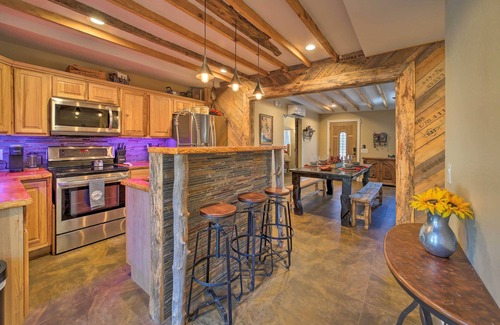 Christopher Creek Cabaña | Cozy Cabin Retreat w/ Patio & Fenced Yard