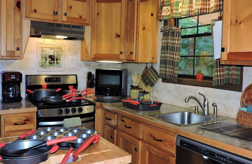 Robbinsville Cabina | Available August 14-17, 2025, near Fontana Village, paved access & wi-fi