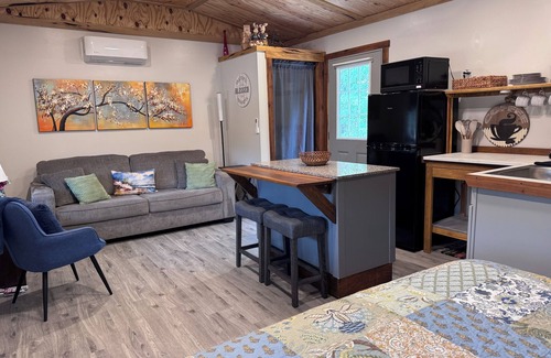 Clarendon Cabina | Cozy Cabin With Screened in Porch and Pond View