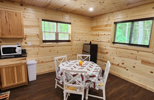 Wisconsin Dells Cabaña | Cozy Cabin with a Hot Tub!