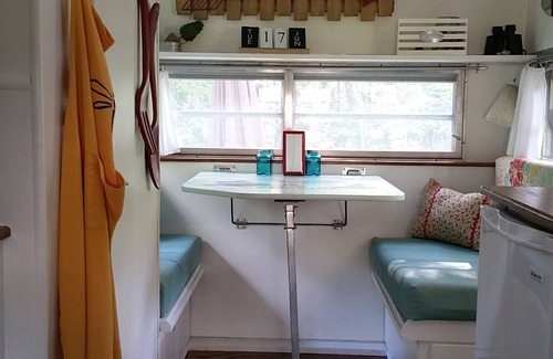 Farmington Casa | Cozy Camper in the Woods w/ Trails & Fishing Pond - showcased by HGTV!