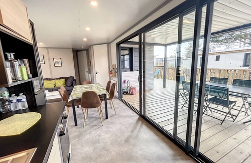 Jullouville Chalet De Esquí | Chalet con piscina cubierta - A 2 pasos del centro y la playa - Terraza y jardín privados