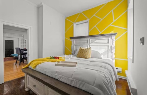 West Philadelphia Apartamento | Cozy&Chic King Suite