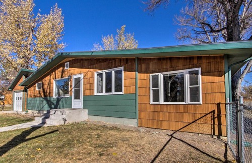 Bynum Casa | Cozy Choteau Home with Fire Pit, Grill, Yard!