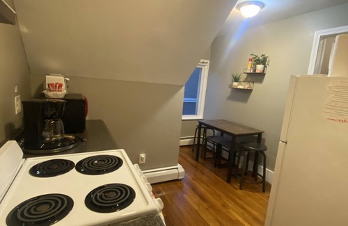 Dudley - Brunswick King Apartamento | Cozy & comfy in-law suite with Boston skyline view