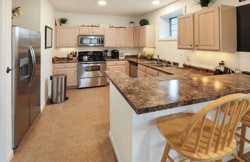 Thornton Condominio | Cozy condo perfect for winter vacation