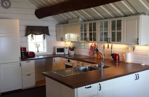 Ydre Municipality Cabaña | A Cottage with boat, sauna & whirlpool as optional