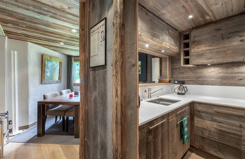 Megeve Apartamento | Dúplex acogedor al pie de las pistas en Megève, 4 pers.