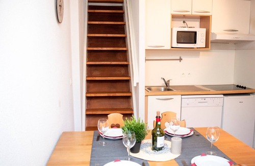 Vignec Apartamento | Apartamento Dúplex con Balcón, Piscina y Vista Panorámica para 4 Personas en Vignec