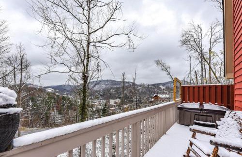 Gatlinburg Chalet De Esquí | Cozy dwntwn chalet with mtn view GSMNP near Aquarium