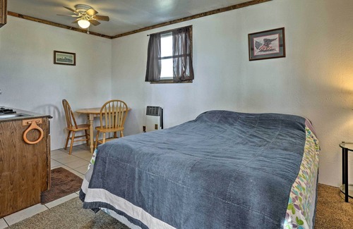 Fillmore Cabina | Cozy Fillmore Studio Cabin cerca del bosque de Fishlake!