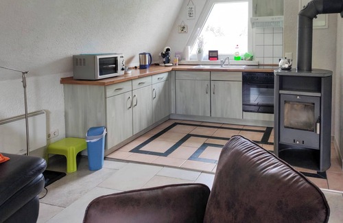 Huttenrode Casa | Cozy Finnish cabin with fireplace in the Harz