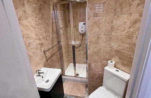 Hackney Downs Apartamento | Estudio-Superior-Baño privado con ducha-Vista a la Ciudad