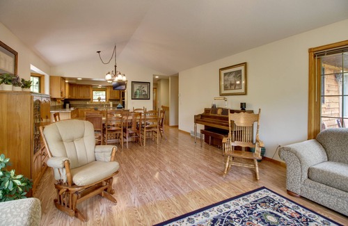 Frazee Casa | Cozy Frazee Lake Home w/ Hot Tub & Fire Pit!