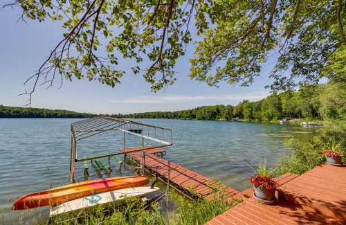 Frazee Casa | Cozy Frazee Lake Home with Hot Tub and Fire Pit!