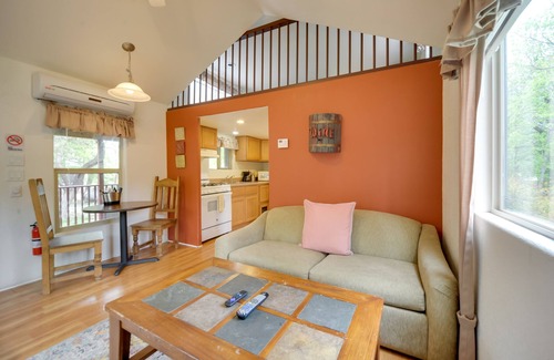 Fredericksburg Cabina | Cozy Fredericksburg Cabin with Shared Hot Tub!
