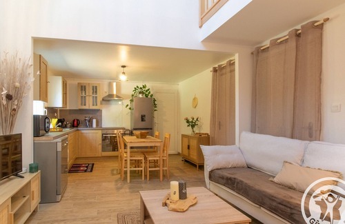 Tierce Cabaña | Gîte avec piscine chauffée et terrasse, près d'Angers, nature et balades, idéal famille 4 pers.