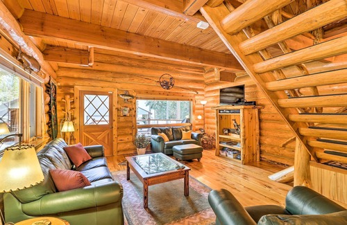 Essex Cabina | Glacier Park 2BR Log Cabin, '¡Mejor en el Oeste!'