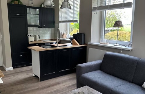 Vitzdorf Apartamento | Cozy Hamptons-style vacation apartment with large terrace